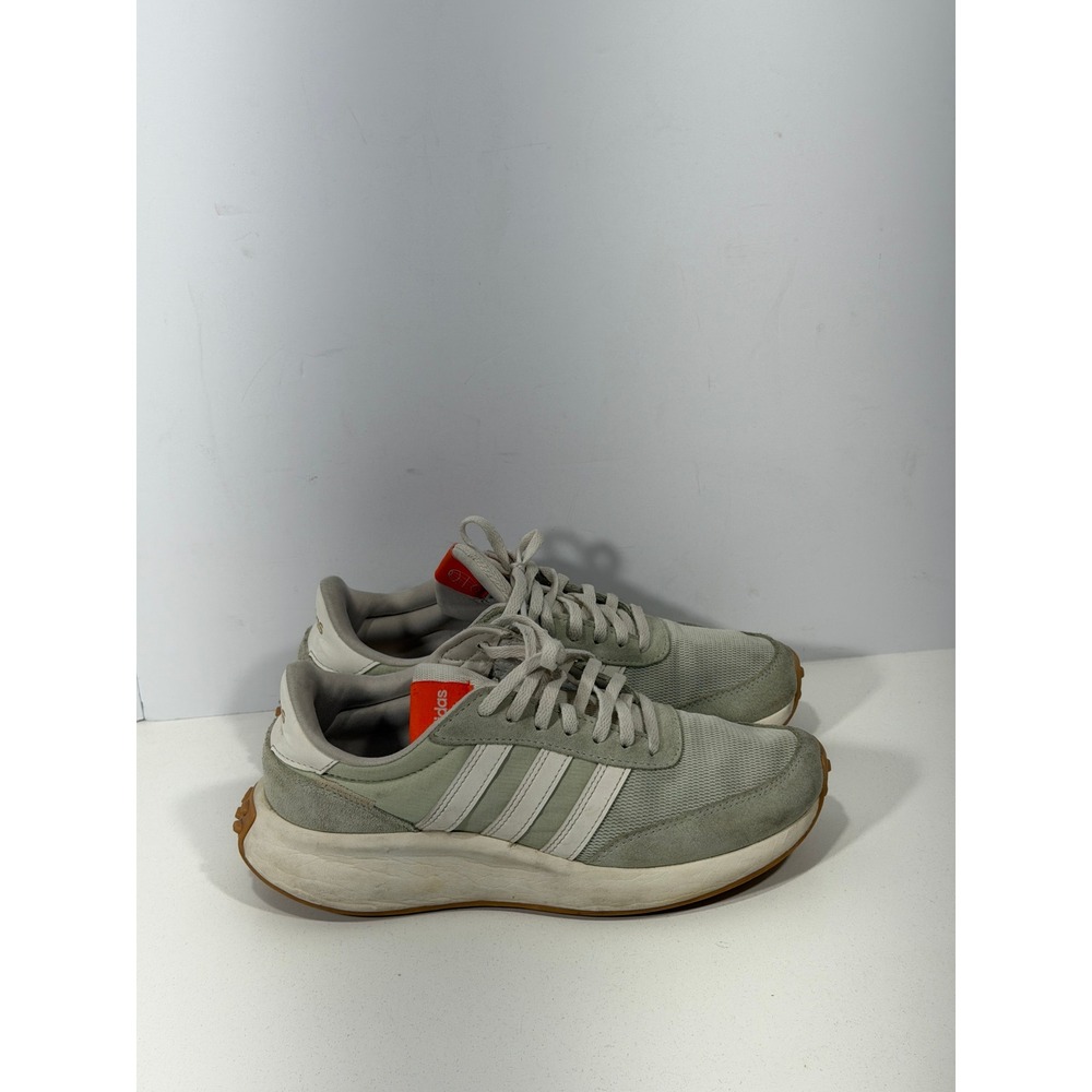 Adidas Retropy F2 Sage Green White‎ Orange Retro Running Shoes HQ1973 Mens 7